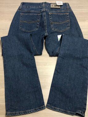 Wrangler Jeans Vintage Jackson Lower Rise Blue Womens Junior Size 7/8 32 (28x32)